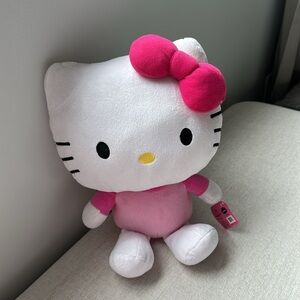 Hello Kitty Plush with Pink Accents